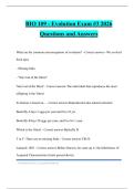 BIO 109 - Evolution Exam &num;3 2026 Questions and Answers