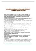 MN502 EXAM QUESTIONS AND CORRECT ANSWERS NEW UPDATE&excl;&excl;
