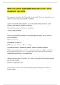 MNG3702 UNISA 2025&sol;2026 Newest RATED A&plus; WITH COMPLETE SOLUTION 