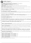 CS6400 - Chapter 4 Exam Questions and Answers 100&percnt; Pass &vert;Verified &vert;Latest Update &vert;Revised Edition