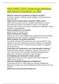 DQA SMQT TEST Actual Exam Questions and Answers Top Rated A&plus; 2