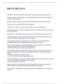 MKTG 482 CH 9 QUESTIONS AND ANSWERS 2025