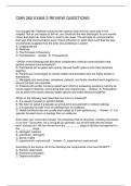 CMN 260 EXAM 2 REVIEW QUESTIONS