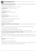 Epidemiology Exam &num;2 Exam Questions and Answers 100&percnt; Pass &vert;Verified and Updated &vert;Graded A&plus;