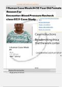 I Human Case 56 Year Old Female Reason For Encounter&colon; Blood Pressure Recheck Week &num;7&colon;Class 6512