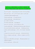 ACTUAL 2025&sol;2026 LATEST MMSC438 Exam 3 Questions and Answers Graded A&plus;