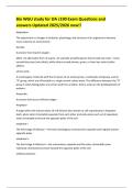 Bio WGU study for OA c190 Exam Questions and answers Updated 2025&sol;2026 new&excl;&excl;