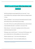 WSET Level 2 Exam 2026 Questions and Answers