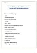 Exam 4 RRD 12 patho Nurs 3366 Questions and Answers with 100&percnt; Complete Solutions&period;