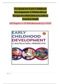 Test Bank for Early Childhood Development&colon; A Multicultural Perspective 8th Edition by Jeffrey Trawick-Smith&vert; All Chapters 1-18&vert; Newest Edition