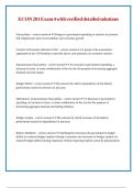 ECON 201 Exam 4 with verified detailed solutions