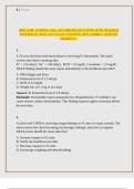 MED-SURG NURSING 2026 &comma;180 VERIFIED QUESTIONS WITH DETAILED RATIONALES &lpar;NEXT GEN NCLEX UPDATED&rpar; 100&percnt; CORRECT ALREADY GRADED A&plus;