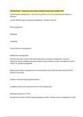 PM 2664 Exam 1 Questions and Answers Already Passed Latest Update 2025
