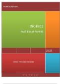 INC4802 PAST EXAM PAPERS