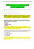 6630 Final Exam Prep 2025&colon; Targeted Practice and Rationales 