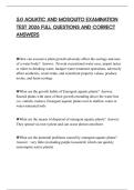 5&period;0 AQUATIC AND MOSQUITO FINAL PAPER 2026 QUESTIONS WITH ANSWERS GRADED A&plus;