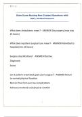 State Exam Nursing New Zealand Questions with 100&percnt; Verified Answers&period;