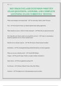 2025 TDLR EYELASH EXTENSION WRITTEN EXAM QUESTIONS&comma; ANSWERS&comma; AND COMPLETE LICENSING EXAM CURRENTLY TESTING
