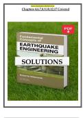 Solution Manual to Fundamental Concepts of Earthquake Engineering 1st Edition by Roberto Villaverde PDF &vert; Complete Step-by-Step Solutions and Detailed Explanations &vert; Covers Seismology&comma; Structural Dynamics&comma; Response Spectra&comma; Seismic Design Principles&comma; and 