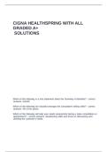 CIGNA HEALTHSPRING WITH ALL GRADED A&plus; SOLUTIONS