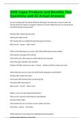 2026 Cigna Products and Benefits Test Questions and All Actual Answers&period;