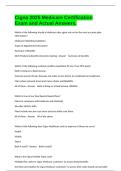 Cigna 2025 Medicare Certification Exam and Actual Answers&period;
