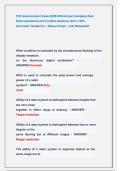 FC2 Advancement Exam 2025&sol;2026 Actual Complete Real   Exam Questions And Verified Answers&vert; Get it 100&percnt;            Accurate&excl;&excl; Graded A&plus; &sol; Newest Exam &sol; Just Released&excl;&excl;