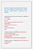 IB Biology - Classification Exam 2025&sol;2026 Actual Complete  Real  Exam Questions & Correct Answers  &lpar;Verified  Answers&rpar; &vert;  Already Graded A&plus; &vert; Newest Exam &sol;Just  Released&excl;&excl;  