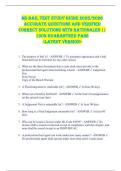 MS Bail TEST STUDY GUIDE 2025&sol;2026  ACCURATE QUESTIONS AND VERIFIED  CORRECT SOLUTIONS WITH RATIONALES &vert;&vert;  100&percnt; GUARANTEED PASS   <LATEST VERSION> 