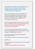 NASM WEIGHT LOSS SPECIALIST EXAM 2025&vert;2026  ACTUAL  COMPLETE REAL  EXAM QUESTIONS AND CORRECT  ANSWERS &lpar;VERIFIED ANSWERS&rpar; ALREADY GRADED                      A&plus;  &vert; NEWEST EXAM &vert; JUST RELEASED&excl;&excl; 