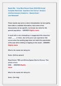 Needs Met - Telus Most Recent Exam 2025&sol;2026 Actual   Complete Real Exam  Questions And Correct  Answers  &lpar;Verified Answers&rpar; Graded A&plus; &sol; Newest Exam &sol;                                      Just Released&excl;&excl; 