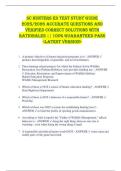 SC Hunters Ed TEST STUDY GUIDE  2025&sol;2026 ACCURATE QUESTIONS AND  VERIFIED CORRECT SOLUTIONS WITH  RATIONALES &vert;&vert; 100&percnt; GUARANTEED PASS  <LATEST VERSION> 