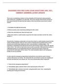 Saunders HESI Medical-Surgical Nursing Exam Questions and Answers &vert; 100&percnt; Correct&comma; Updated Med-Surg Test Bank with Rationales & Practice Solutions &lpar;2025&sol;2026 Latest Edition&rpar;