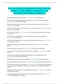 CCM 2026 PRACTICE QUESTIONS FOR TEST WITH ALL CORRECT & 100&percnt; VERIFIED ANSWERS&vert;ACTUAL COMPLETE EXAM&vert;ALREADY GRADED A&plus;