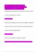 AEA CERTIFICATION EXAM QUESTIONS WITH COMPLETE VERIFIED SOLUTIONS 2025