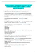 CMAA CCM STUDY GUIDE WITH ALL CORRECT & 100&percnt; VERIFIED ANSWERS&vert;ACTUAL COMPLETE EXAM&vert; ALREADY GRADED A&plus;