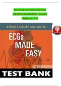 Test Bank for ECGs Made Easy 7th Edition by Barbara J&period; Aehlert&vert; 9780323832878&vert; All Chapters 1-10&vert; LATEST