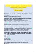 TEST BANK FOR HUMAN DEVELOPMENT&colon; A LIFE-SPAN VIEW 8TH  EDITION BY ROBERT V&period; KAIL & JOHN C&period; CAVANAUGH &ndash; VERIFIED  QUESTIONS AND DETAILED SOLUTIONS   &vert;&vert; 100&percnt; GUARANTEED PASS   <RECENT VERSION>