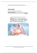 TEST BANK FOR Mader's Understanding Human Anatomy & Physiology 10th Edition by Susannah Nelson Longenbaker &comma; ISBN&colon; 9781260565997 &vert;Chapter 1-19&vert; Guide A&plus;