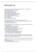 MKTG 482 ch&period;3 Questions and Answers 2025