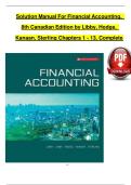 Solution Manual &ndash; Fundamentals of Financial Accounting&comma; 8th Edition &lpar;2024&rpar; by Fred Phillips &vert; Verified Complete Version