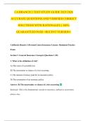 CA BRANCH 2TEST STUDY GUIDE 2025&sol;2026  ACCURATE QUESTIONS AND VERIFIED CORRECT  SOLUTIONS WITH RATIONALES &vert;&vert; 100&percnt;  GUARANTEED PASS <RECENT VERSION>