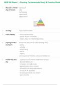 NUR 356 Exam 1 &ndash; Nursing Fundamentals Study & Practice Guide