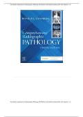 Complete Test Bank Comprehensive Radiographic Pathology 8th Edition by Ronald Eisenberg 2024 All Chapters 1-12&excl; RATED A&plus; 100&percnt; CORRECT ANSWERS