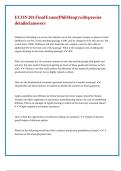 ECON 201 Final Exam &lpar;Phil Heap&rpar; with precise detailed answers 