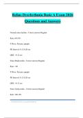 Relias Dysrhythmia Basic A Exam 2026 Questions and Answers