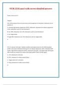 NUR 225 Exam 5 with correct detailed answers