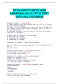  D293 &ndash; Assessment and Learning Analytics Test 2026 with All Verified Answers