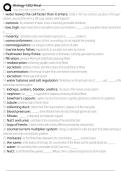 Biology 1202 Final Exam Questions and Answers 100&percnt; Pass &vert;Verified and Updated &vert;Graded A&plus;