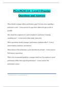 PGA PGM 3&period;0 - Level 3 Practice Questions and Answers